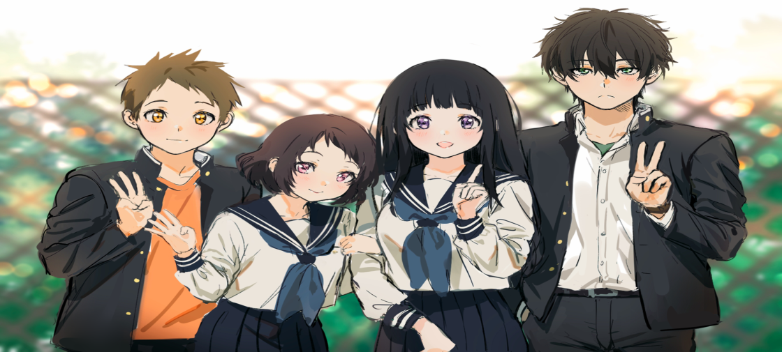 معرفی انیمه های مشابه با Hyouka ( هیوکا )